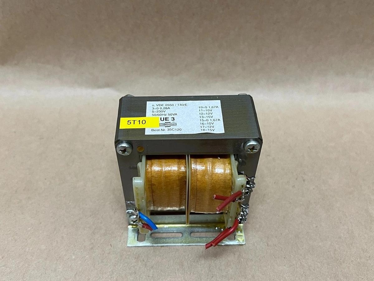 Used Schmidbauer 35C120 UE3 Transformer