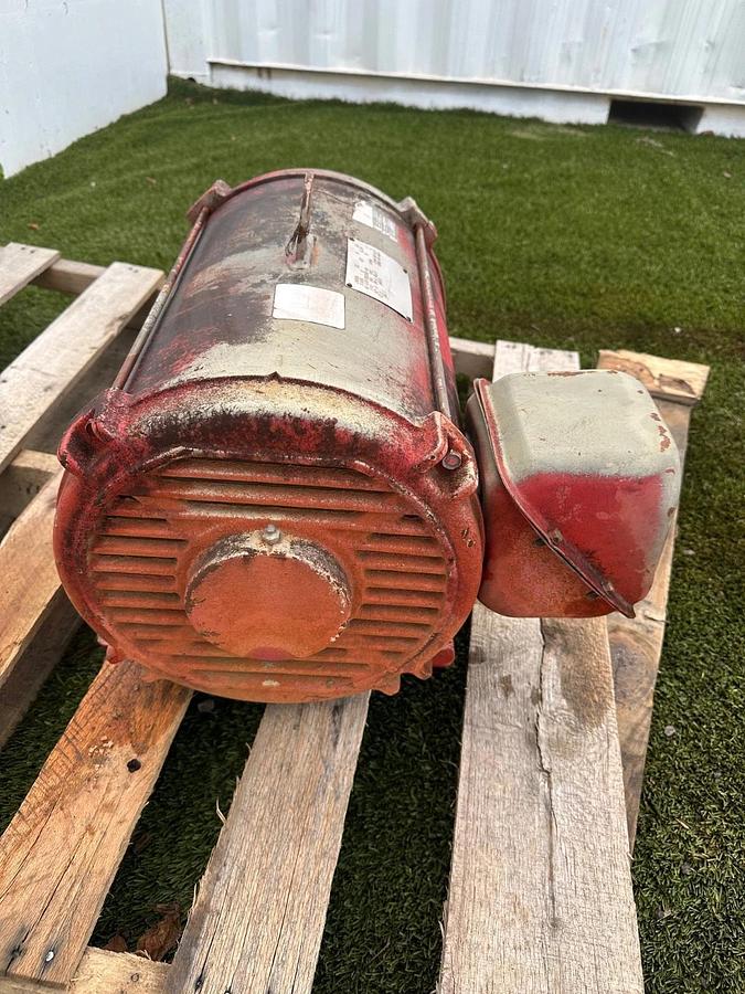 Used U.S. Electrical Motors J379A 40Hp Motor @ 3520Rpm, 3 Phase, 208-230/460V, 60Hz