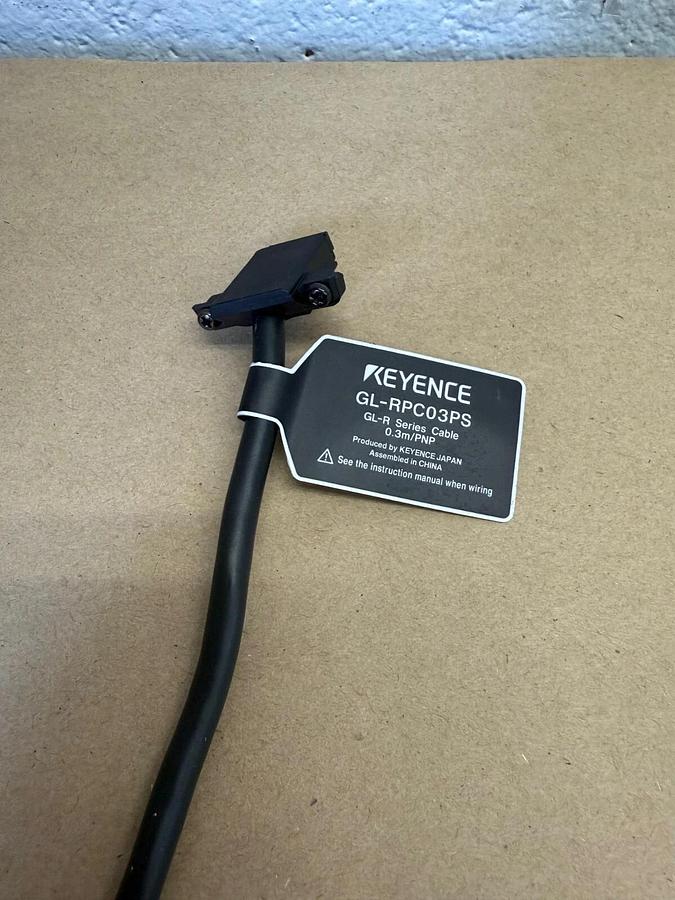 Used Keyence GL-RPC03PS Light Curtain Cable