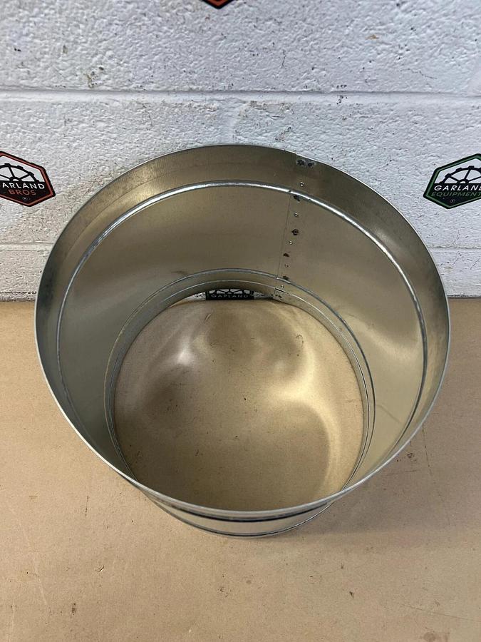 Used 97FC 12” Galvanized Steel Flex Conn-10”L