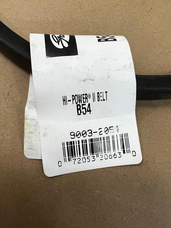 Used Gates B54 Hi-Power II Belt