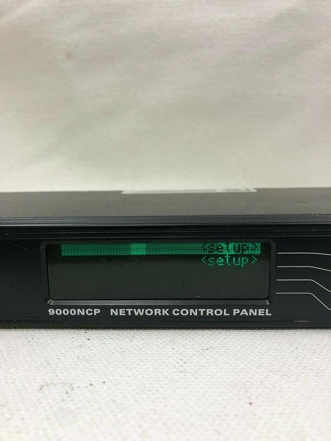 Used Evertz 9000NCP Network Control Panel