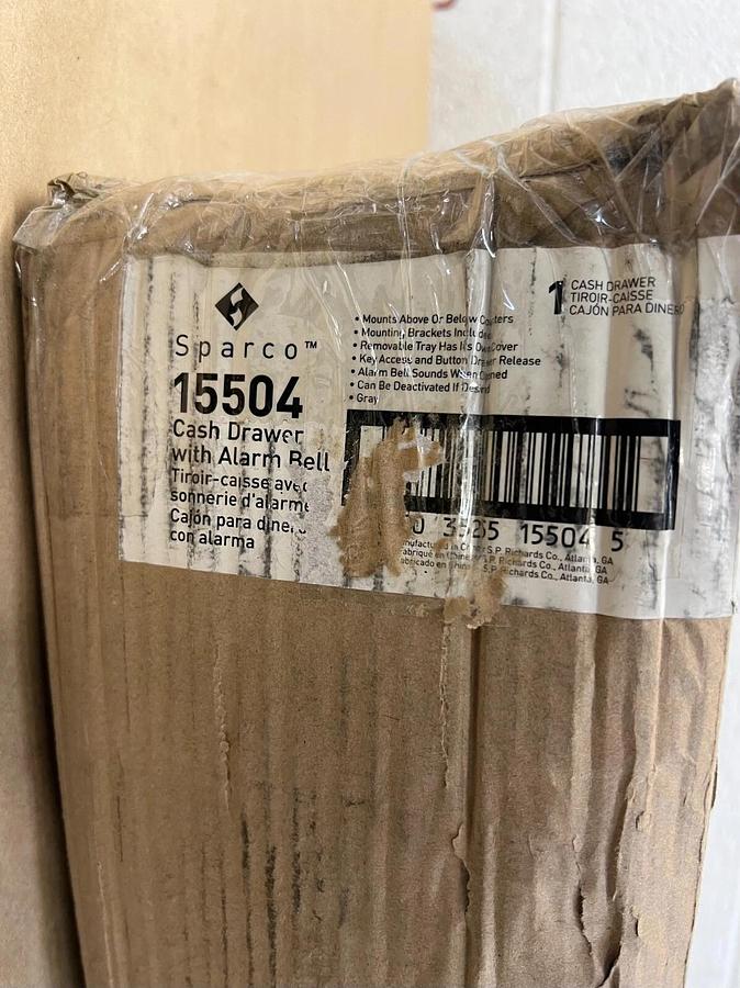 Sparco 15504 Cash Drawer w/ Alarm Bell