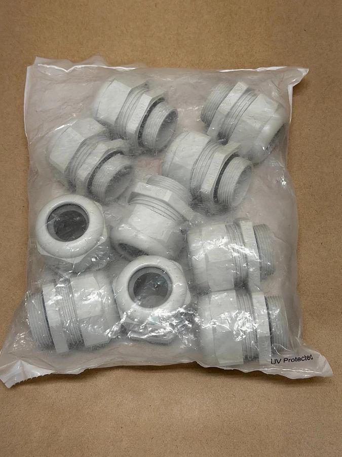 Used Harting 19000005194 Heavy Duty Power Connectors UNI CBL Protection - Lot of 10