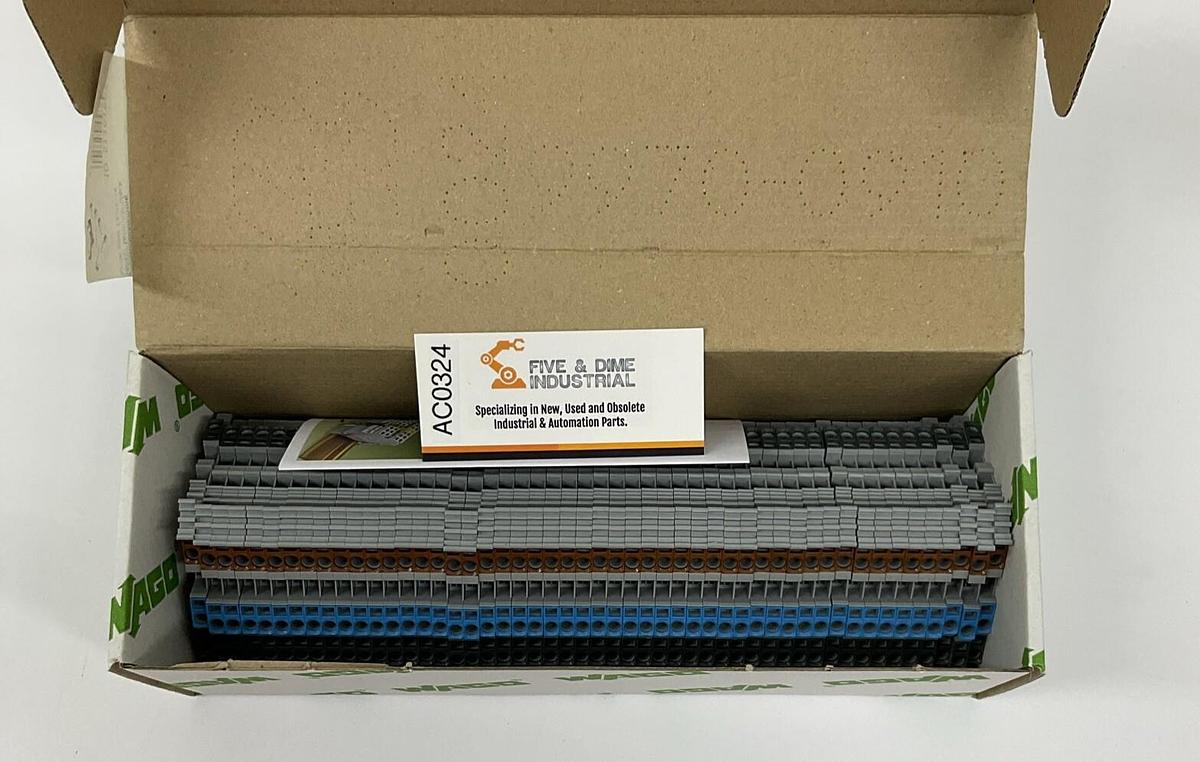 Used ABB 1SNK508010R0000 Terminal Blocks (Qty 45 Pcs) *NEW*