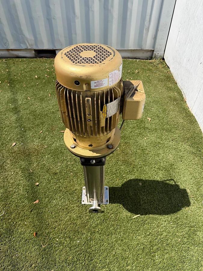 Used GRUNDFOS CRN4-160/14 A-F-G-AUUK Pump w/ 5.5KW Motor @ 3525 RPM