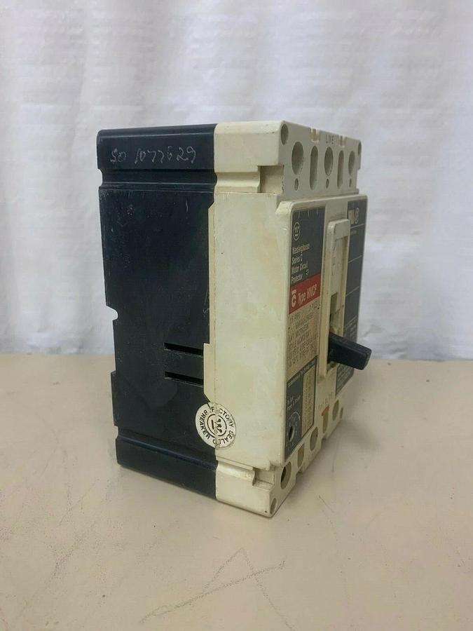 Used Eaton Cutler Hammer Westinghouse HMCP015E0C Motor Circuit Protector 3 Pole 15Amp