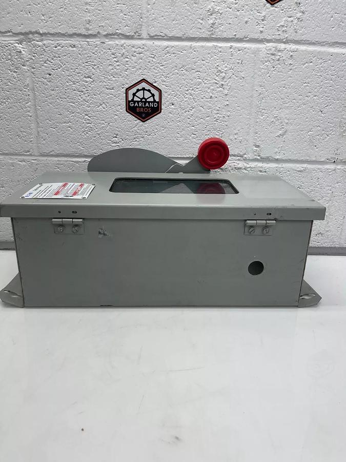 Used Eaton Cutler Hammer DH361UDKW Heavy Duty Safety Switch Ser B, 30A 600V 3 Pole