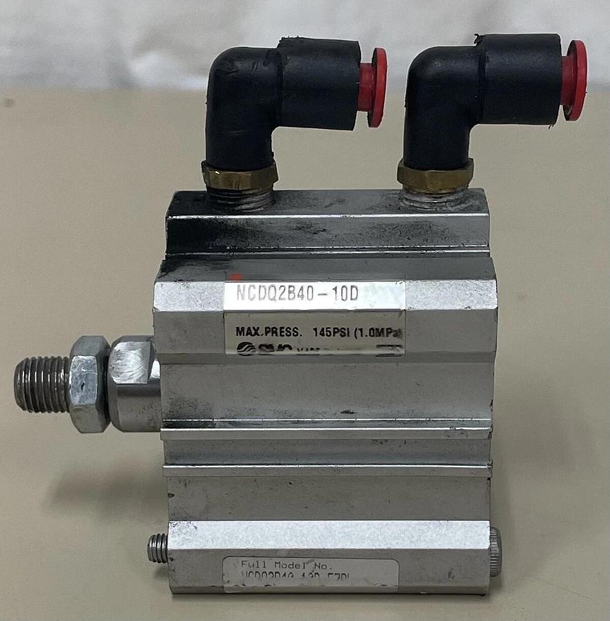 Used SMC NCDQ2B40-10D Compact Air Cylinder