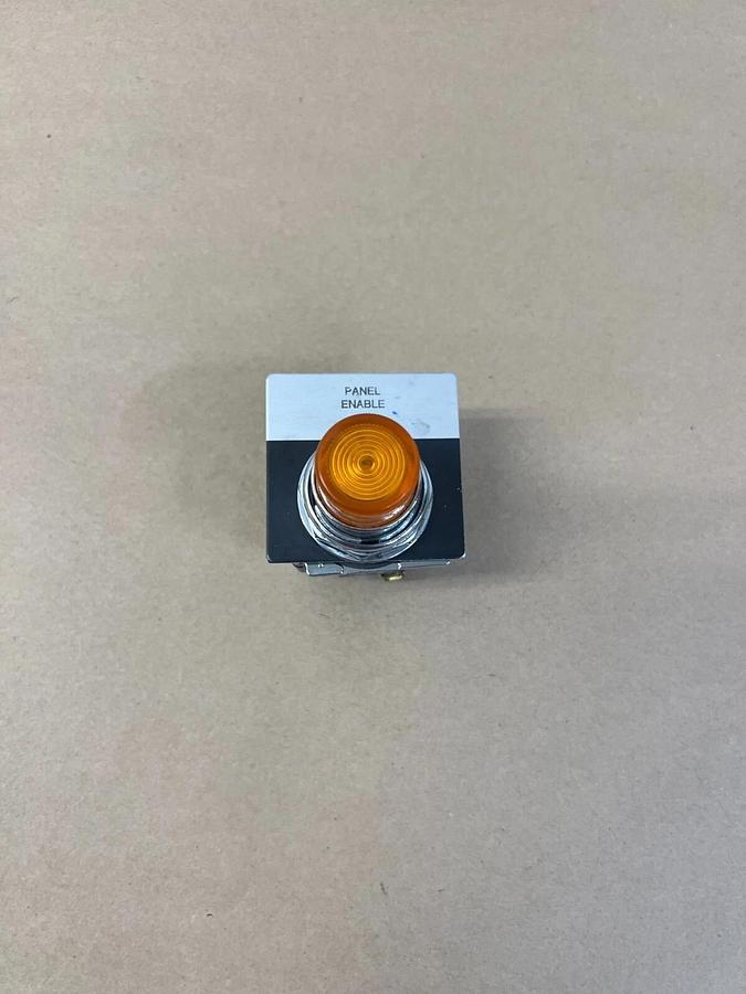 Used Cutler Hammer 10250T/91000T Orange Push Button