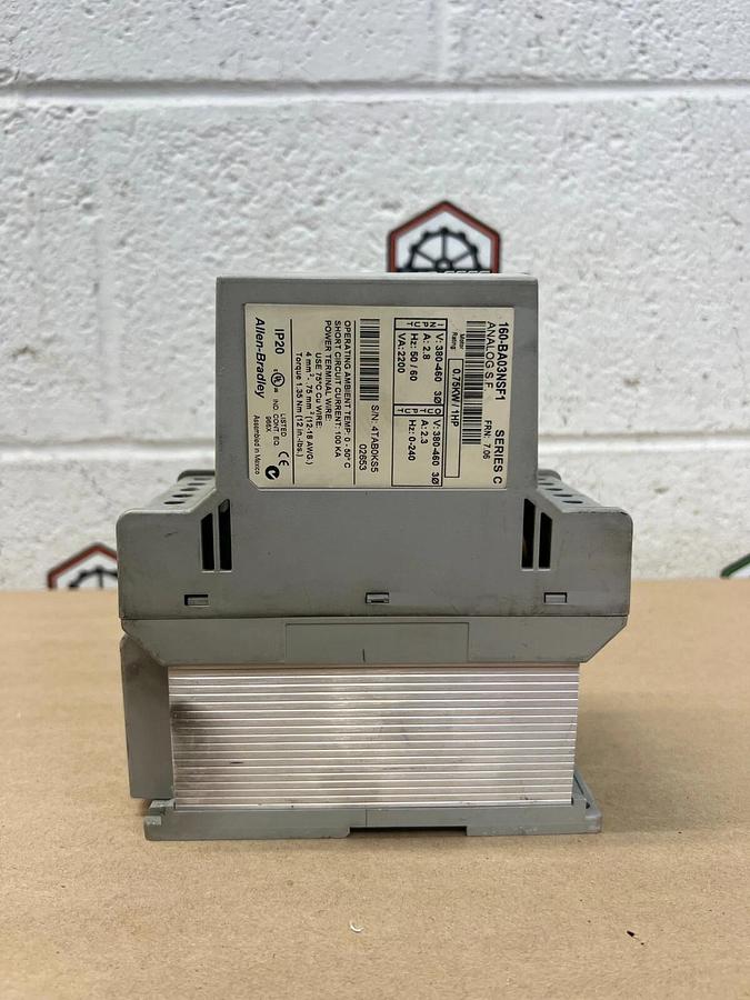 Used Allen Bradley 160-BA03NSF1 Analog S.F. Series C