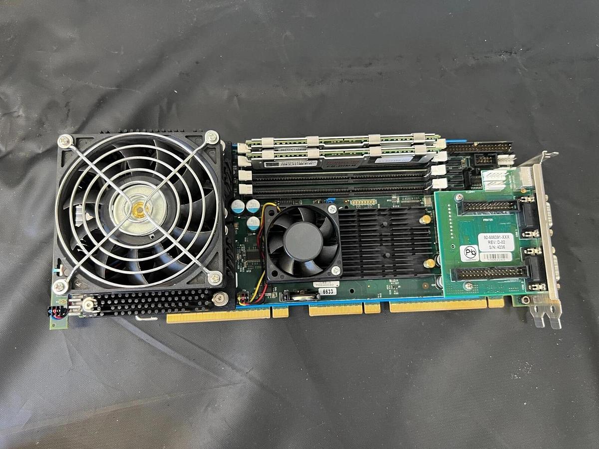 Used Trenton 92-506633-XXX REV: F-04 PCIE Mainboard