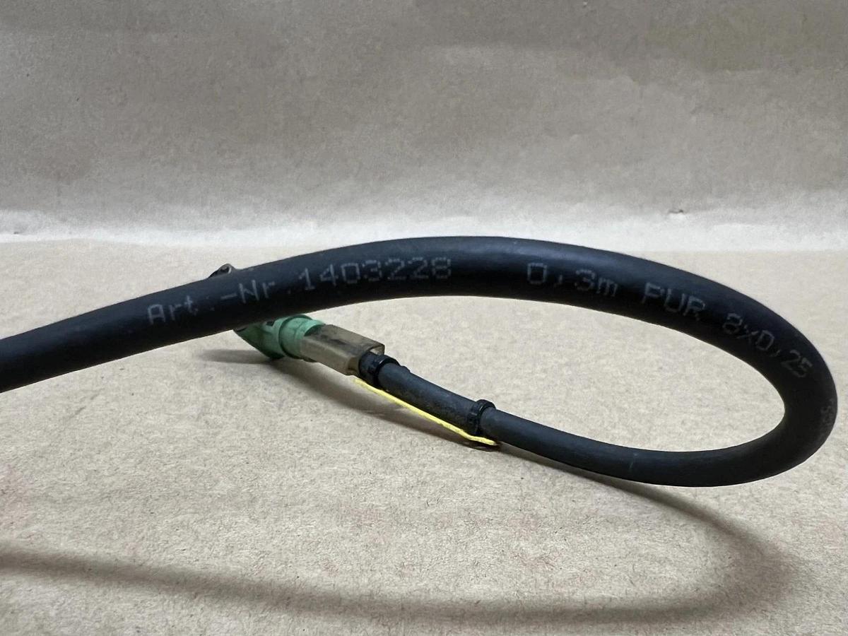 Used Phoenix Contact 1403228 M12 90° Sensor Cordset - Lot of 6