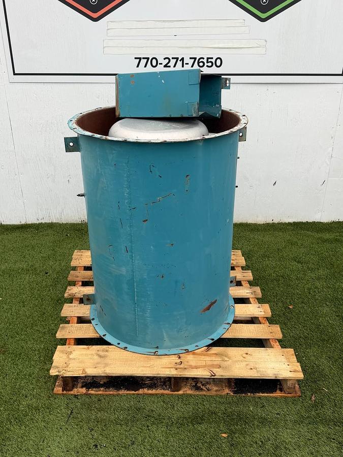 Used Twin City Fan TCVA 28 Vaneaxial Fan Axial Inline Duct Blower