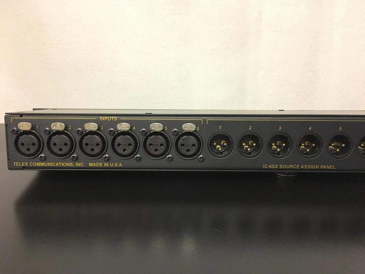 Used Telex Audiocom IC-6SX Source Assign Panel