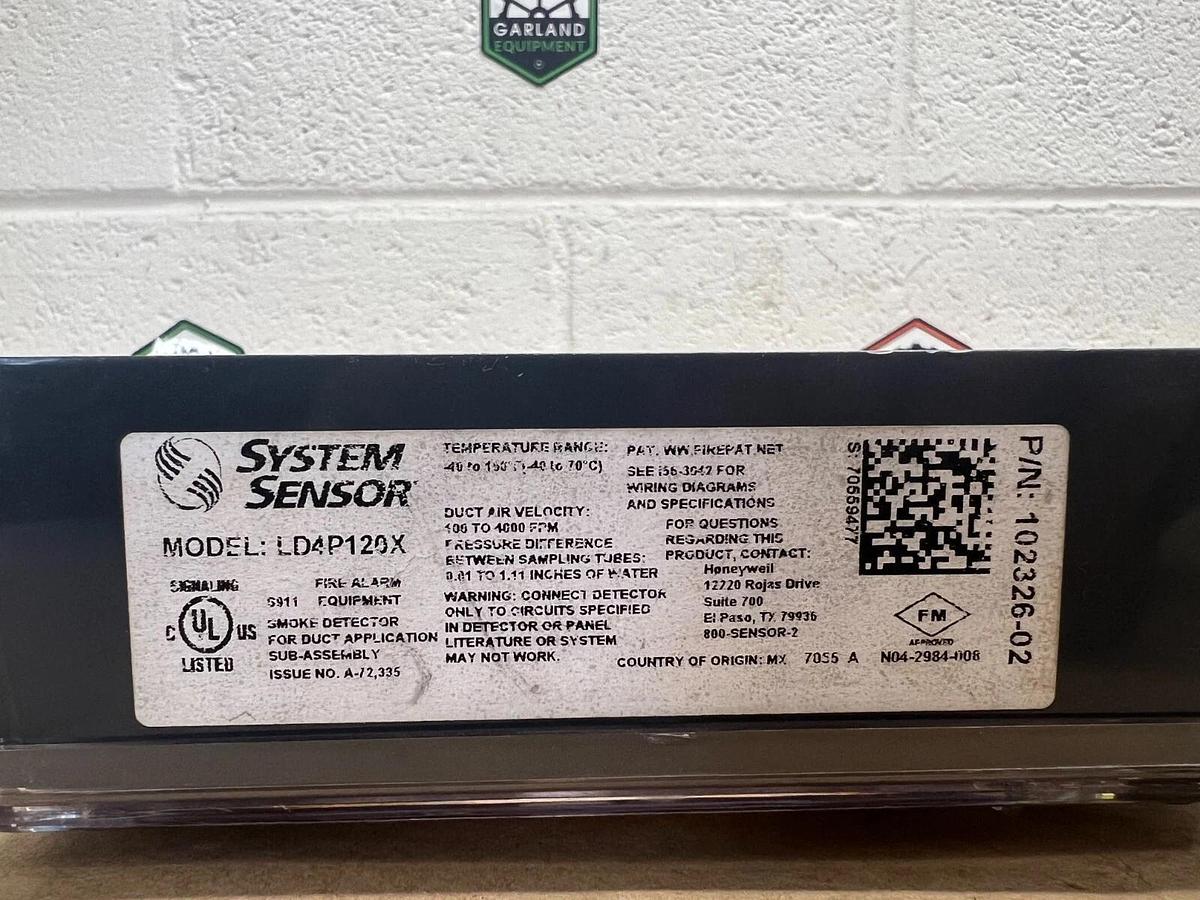 Used System Sensor LD4P120X Fire Alarm HVAC Duct Smoke Detector Power Board