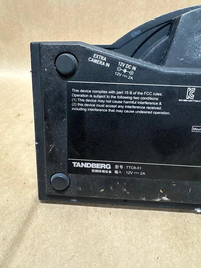 Used Tandberg TTC8-01 Precision High Definition Conferencing Camera