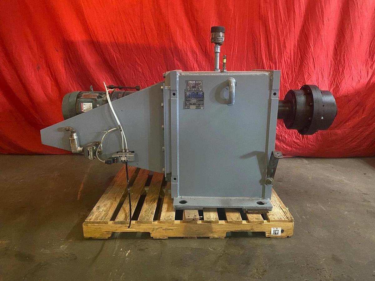 Used Falk 1120FC4A Enclosed Gear Drive, Toshiba 5HP 1745RPM Motor Service Factor:1.49