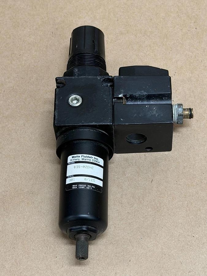 Used Watts B35-02DHC Pneumatic Filter/ Regulator