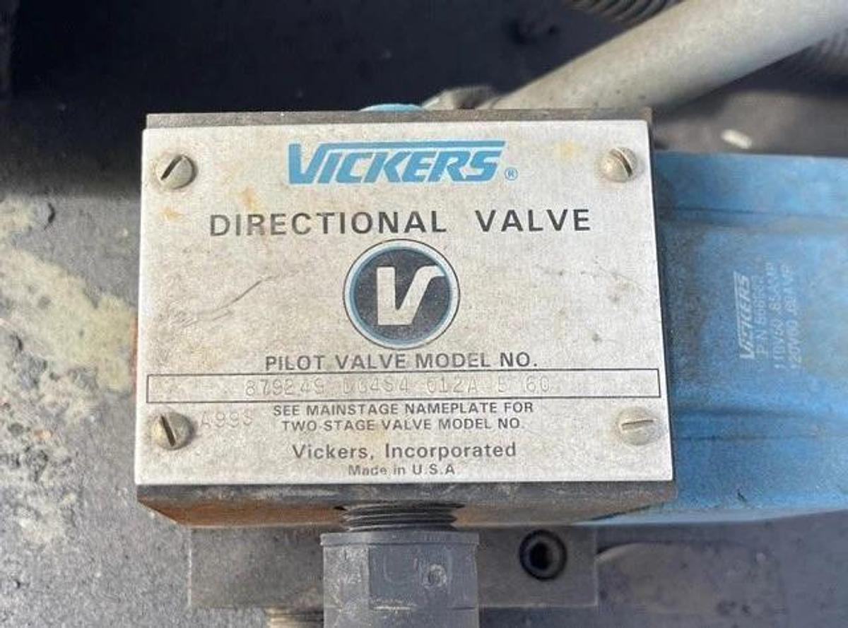 Used Hydraulic Power Unit 30 Gal Tank, Prince Pump SP20B27A9H2-R, 10Hp Motor