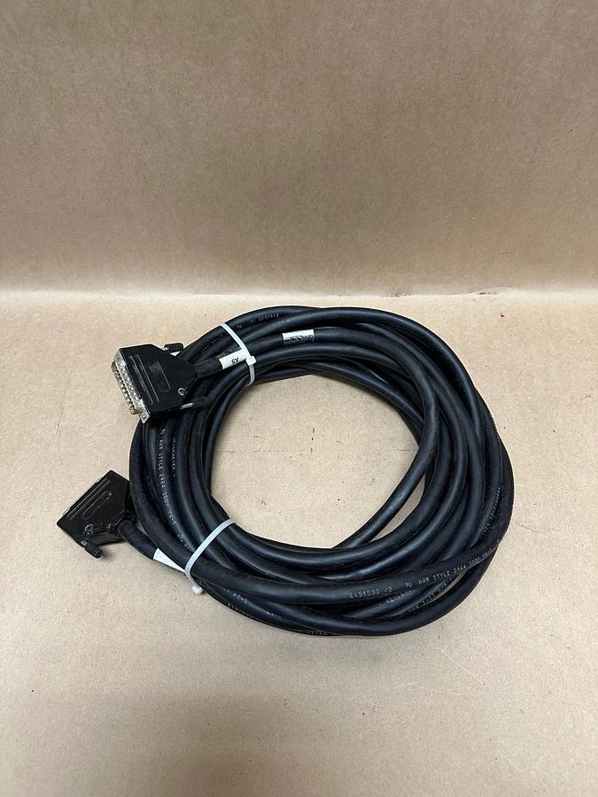 Used Weydemeyer E191533/2 Cable w/ Male 25 Pin Connectors