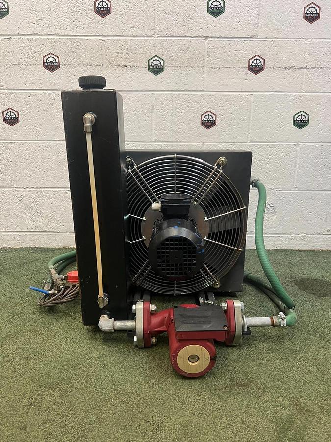 Used Olaer LAC2-011-4-D-00-000-0-Z Air Oil Cooler w/ 50 Hz Motor