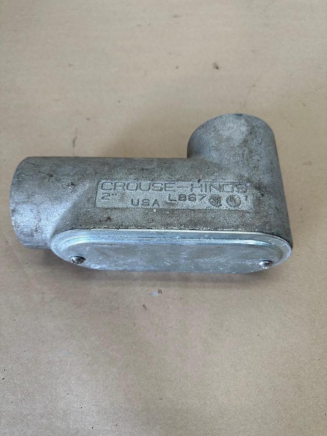 Used Crouse-Hinds LB67 2” Conduit