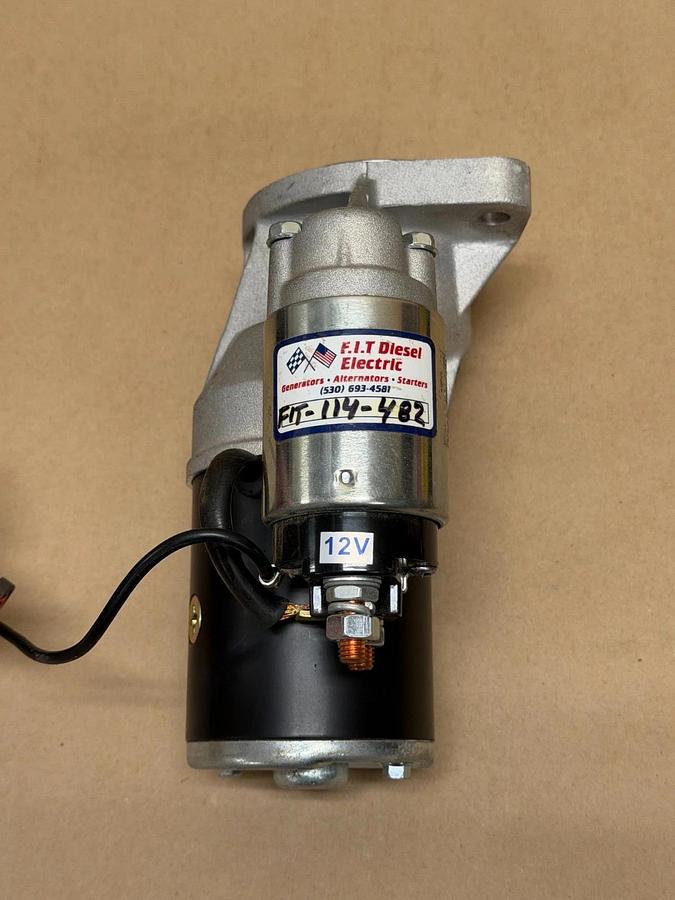 Used F.I.T. Diesel Electric FIT-114-482 Starter for Hitachi 12V