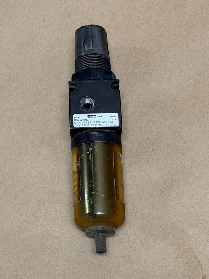 Used Parker Watts B35-02WHC Compressed Air Filter