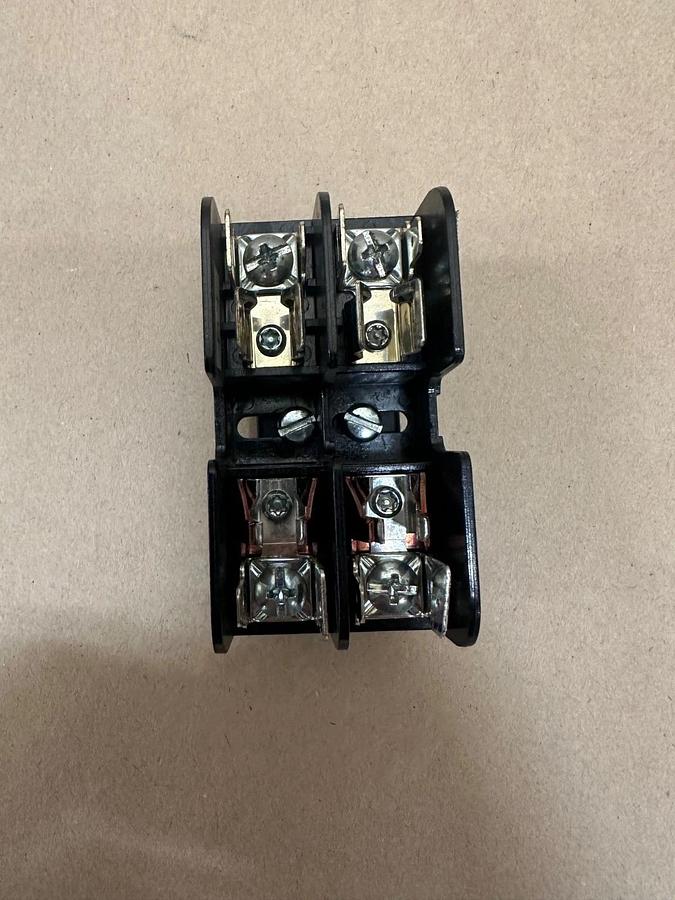 Used ACME Transformer E52283 Fuse Holder w/ Littelfuse KLDR 1 Fuses