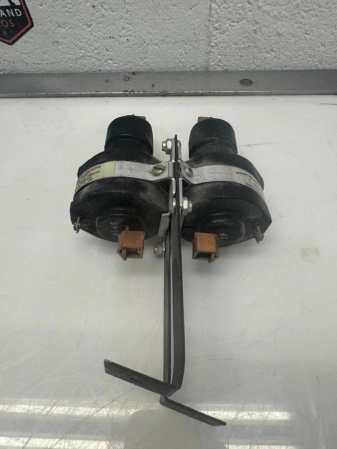 Used MDI 100NO-24DH-6 Mercury Relay (Lot of 2) 24VDC, 10A @ 3500VAC, 15A @ 2500VAC