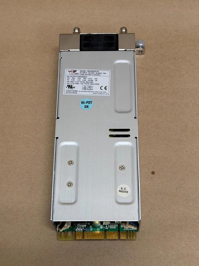 Used EMACS DIN-6250P(R) 250 Watt AC Power Supply Module
