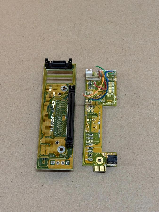 Used SI-151C(F) Rev 1.5 and SI-151C(T) Rev 1.2 SCSI Backplane Board - Lot of 2