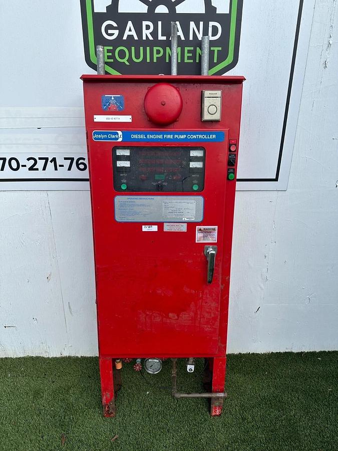 Used Clarke JW6HU40 Fire Pump System