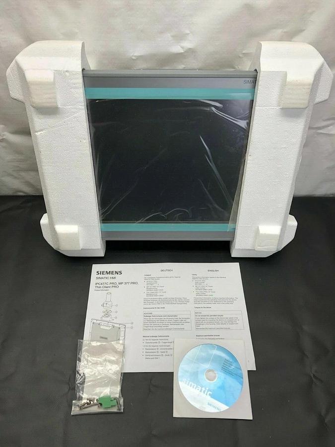 Siemens 6AV6646-2AB21-2AXO SIMATIC Thin Client - 15” Touch Display