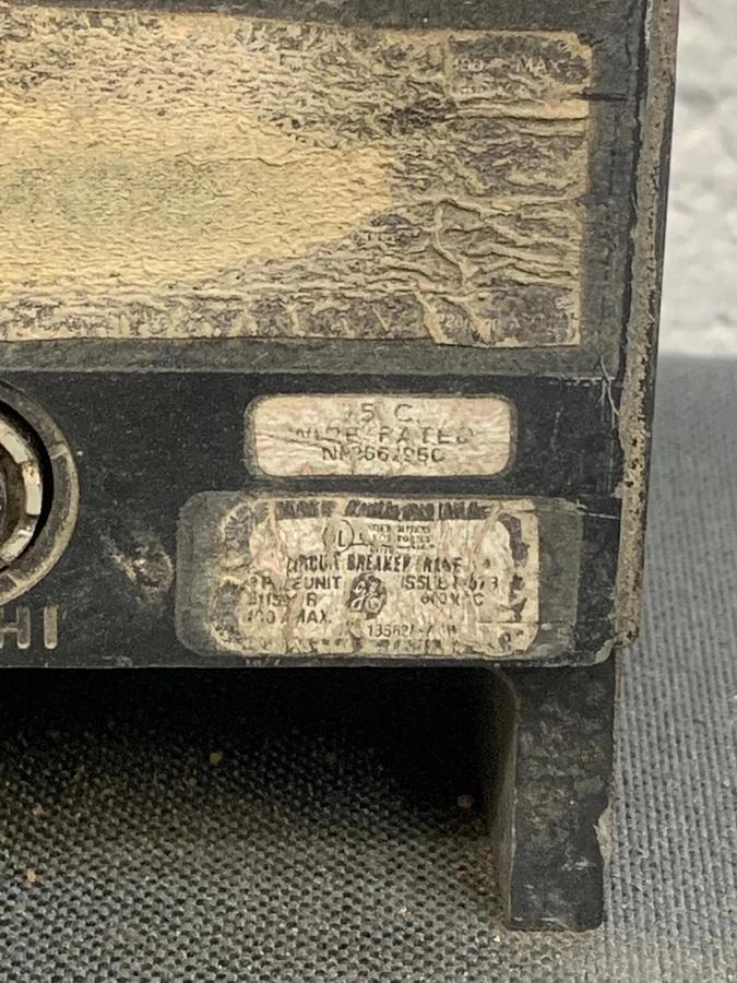 Used GE 400A 3 Pole Circuit Breaker