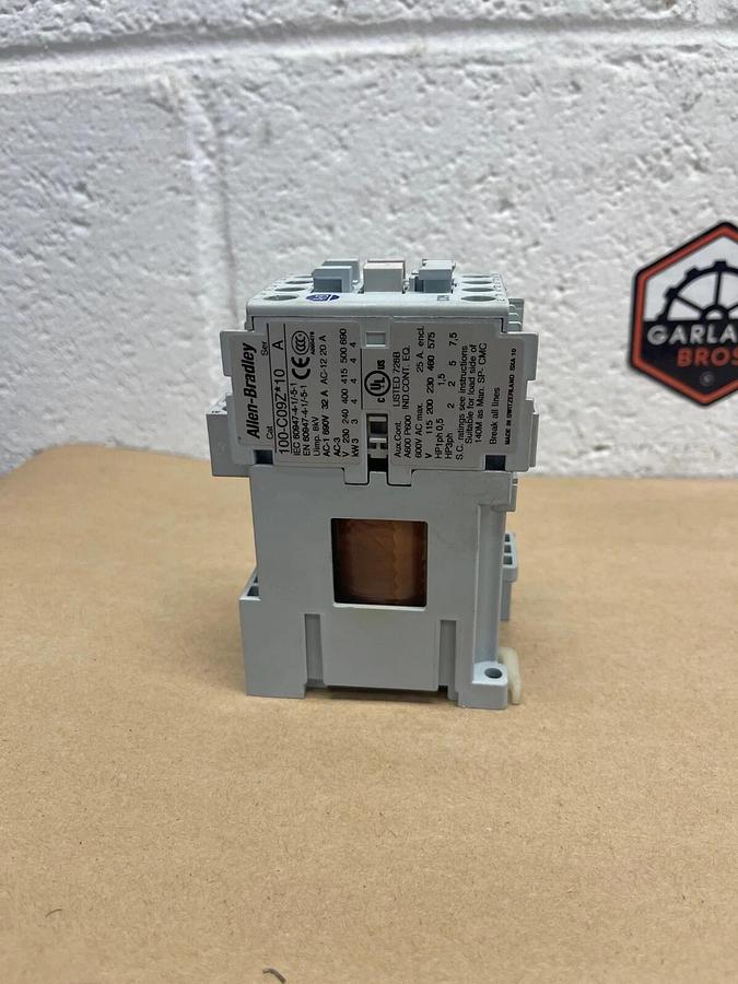 Used Allen-Bradley 100-C09Z*10 Contactor, Series A
