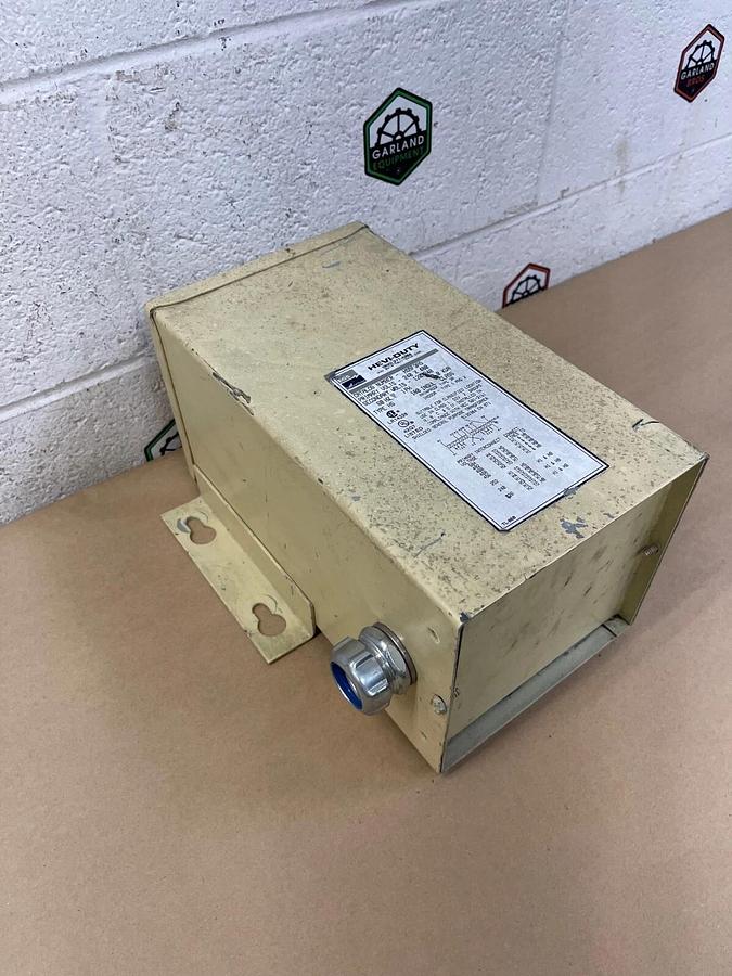 Used EGS Electrical HS5F3AS, HEVI-DUTY 3.0 KVA 1 Ph 60Hz Pri: 240/480, Sec: 120/240