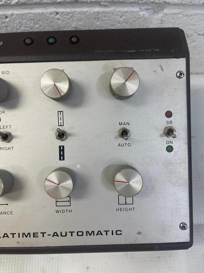 Used Latimet-Automatic 301-275.030 Microscope Camera Control