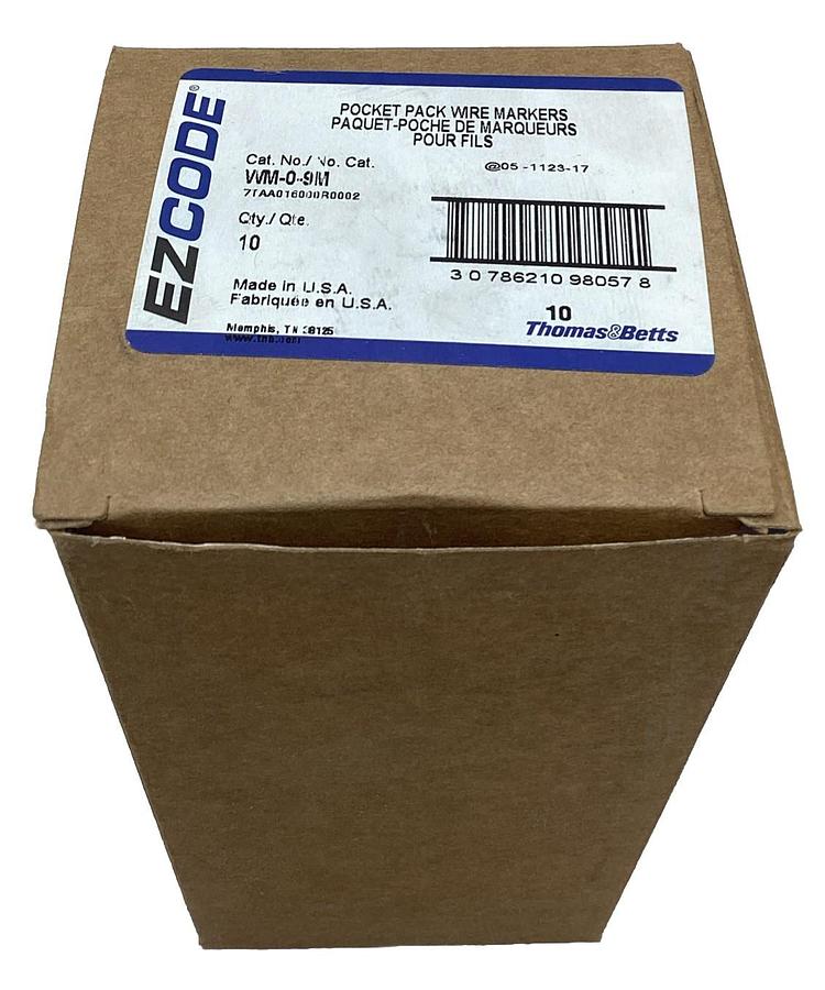 Used Thomas & Betts E-Z-Coder Wire Marker Printer WD-25P