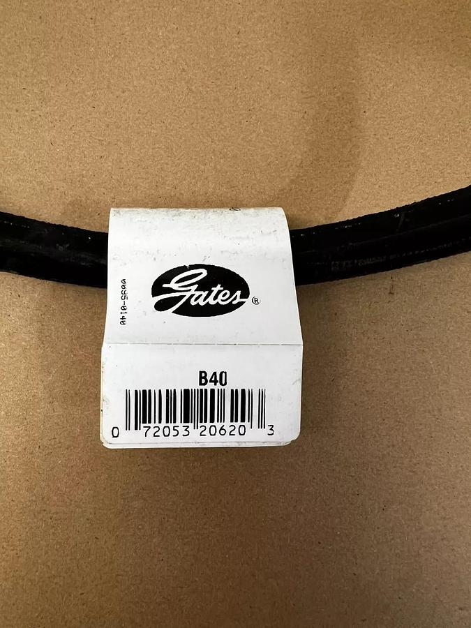 Used Gates B40 H-Power II V-Belts - Lot of 2