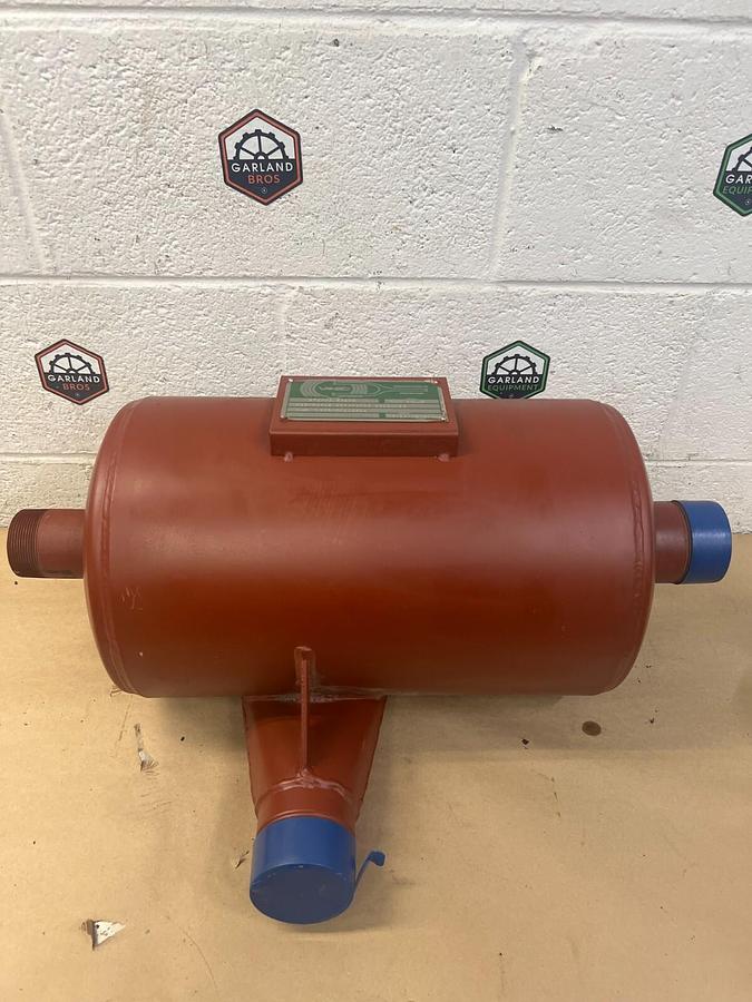 Used Vanec 171-02.5-100 Discharge Separator Silencer