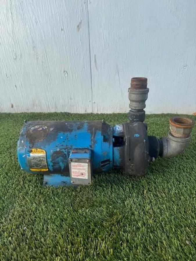 Used Goulds 3656 (Size 1 1/2 x 2-6) 3A145, Baldor JMM3212T 5Hp Motor @ 3450RPM