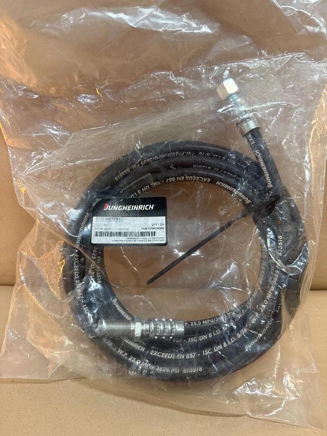 Used Jungheinrich 52043847 Hose Assy, Hydraulic *NEW*