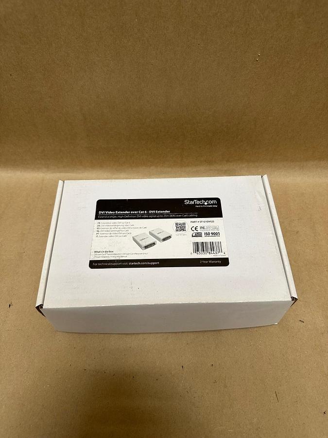Used StarTech ST121DVI25 DVI Video Extender Over Cat 6 - DVI Extender