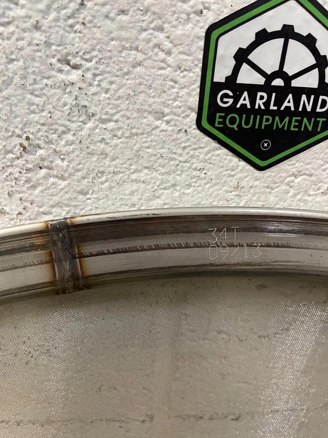 Used Stainless Steel 40” Mesh for Vibratory Screener, 34 microns