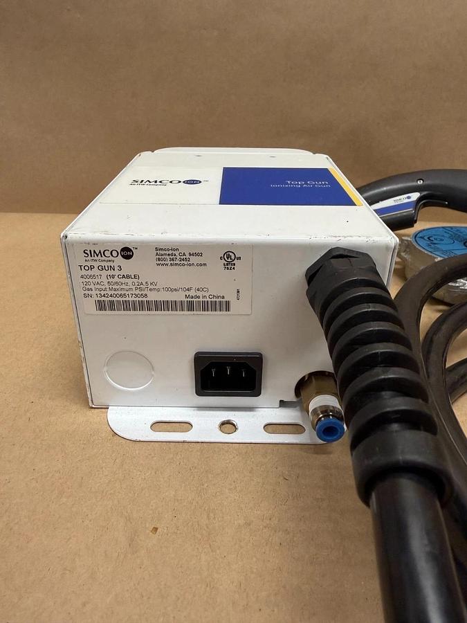 Used Simco-Ion 4006517 Top Gun 3 (10’ Cable)