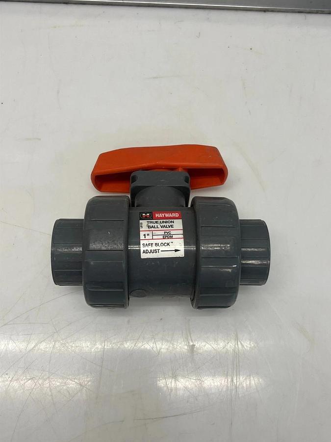 Used Hayward True Union Ball Valve, 1”