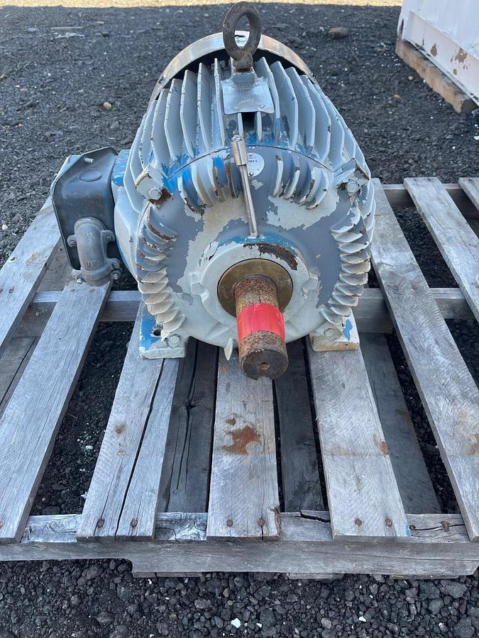 Used Toshiba International Corp B0404FLF1UM 40HP 1760RPM 3Ph 60Hz Induction Motor