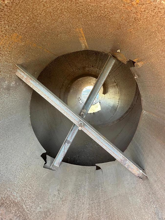 Used Sterling Systems 90” Diameter Cyclone w/ Frame